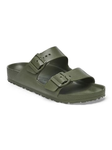 Birkenstock Pantoletten "Arizona" in Grün - Weite N