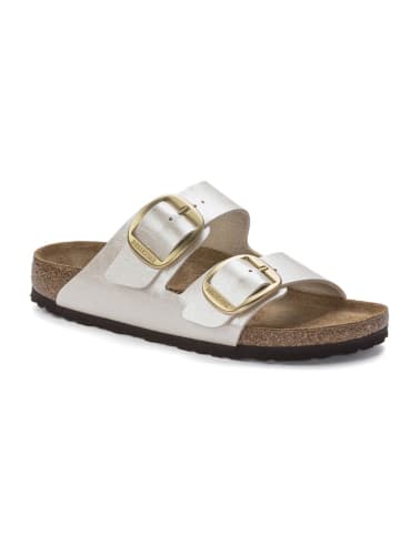 Birkenstock Pantoletten "Arizona Big Buckle" in Weiß