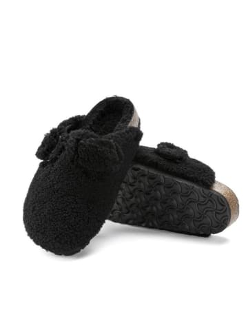 Birkenstock Clogs "Boston Big Buckle" zwart