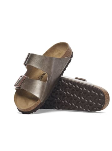 Birkenstock Klapki "Arizona" w kolorze szarobrązowym