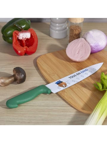 ALL FOR MY KITCHEN 2er-Set: Universalmesser in Grün - (L)32 cm