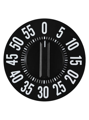 ALL FOR MY KITCHEN Timer zwart - Ø 20 cm