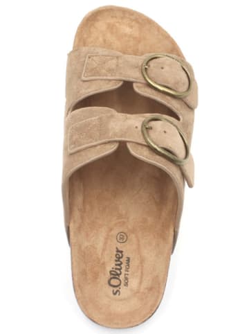 s.Oliver Slippers beige