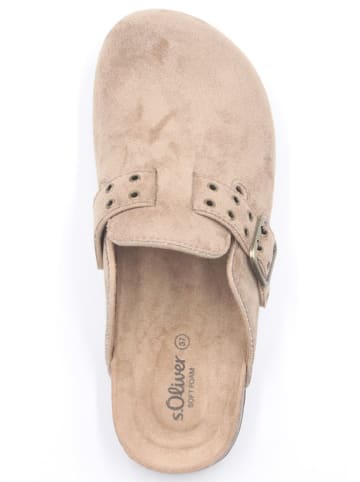 s.Oliver Clogs in Beige