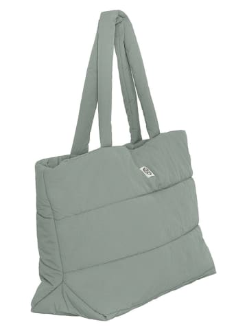 MOSS COPENHAGEN Shopper "Sasja Icon" in Grün - (B)54 x (H)32 x (T)21 cm
