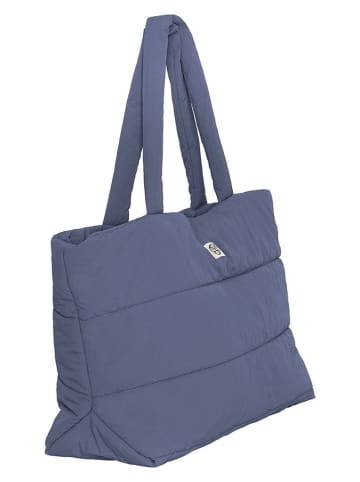 MOSS COPENHAGEN Shopper bag "Sasja Icon" w kolorze niebieskim - 54 x 32 x 21 cm