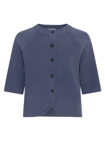 MOSS COPENHAGEN Cardigan "Aubree East" in Blau