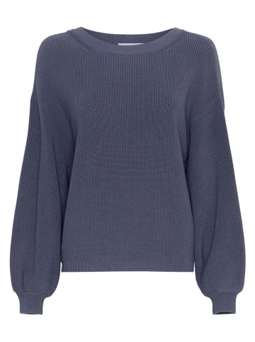 MOSS COPENHAGEN Sweter "Silda Rachelle" w kolorze granatowym