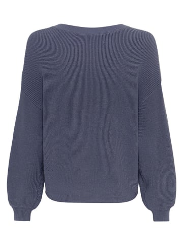 MOSS COPENHAGEN Sweter "Silda Rachelle" w kolorze granatowym