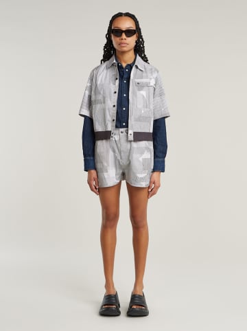 G-Star Short wit/grijs