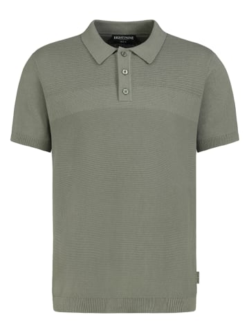 Eight2Nine Koszulka polo w kolorze khaki
