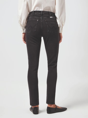 Wrangler Spijkerbroek - slim fit - zwart