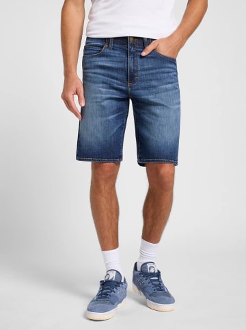Lee Szorty dżinsowe - Regular fit - w kolorze niebieskim