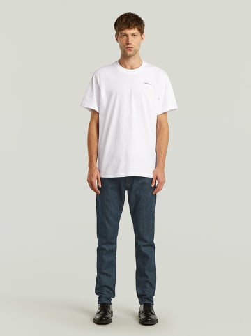 G-Star Dżinsy "3301" - Slim fit - w kolorze granatowym