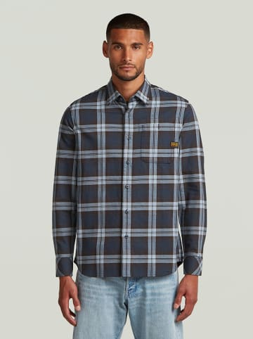 G-Star Hemd "Bristum 2.0" - Slim fit - in Dunkelblau