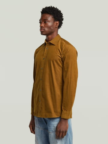 G-Star Hemd - Regular fit - in Hellbraun