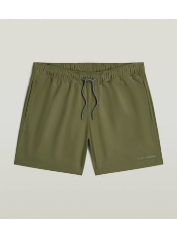 G-Star Szorty kąpielowe w kolorze khaki