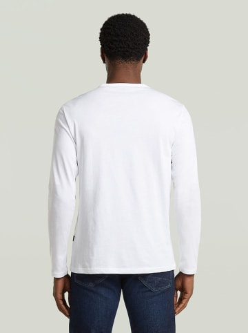 G-Star Longsleeve in Weiß