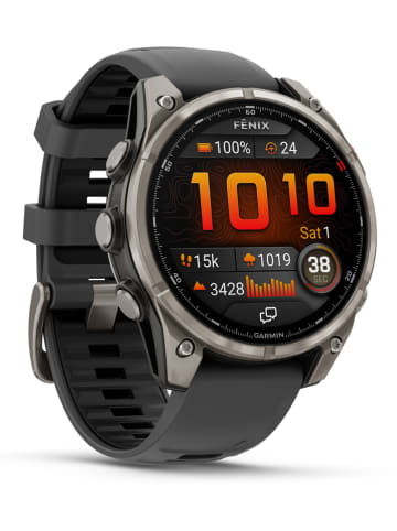 Garmin Multisport-Smartwatch "Fenix® 8 Pro" in Anthrazit