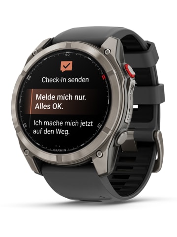 Garmin Multisport-Smartwatch "Fenix® 8 Pro" in Anthrazit