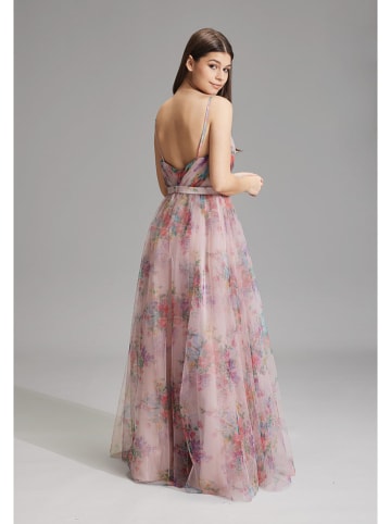 HEY KYLA Kleid in Rosa/ Bunt