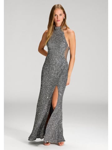 HEY KYLA Paillettenkleid in Silber