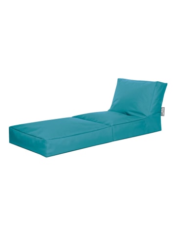 Sitting Point Outdoor-Sitzsack ''Twist Scuba'' in Petrol  - (B)70 x (H)80 x (T)90 cm