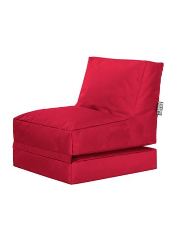 Sitting Point Outdoor-Sitzsack ''Twist Scuba'' in Rot - (B)70 x (H)80 x (T)90 cm