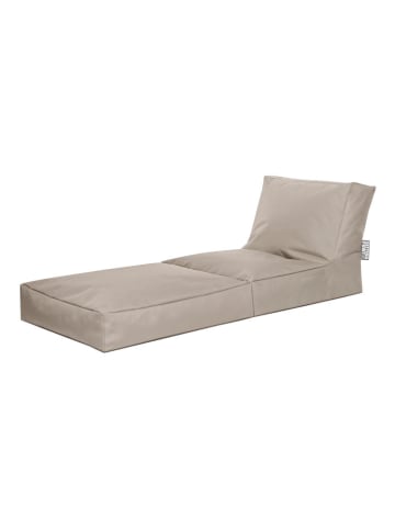 Sitting Point Outdoor-Sitzsack ''Twist Scuba'' in Khaki - (B)70 x (H)80 x (T)90 cm