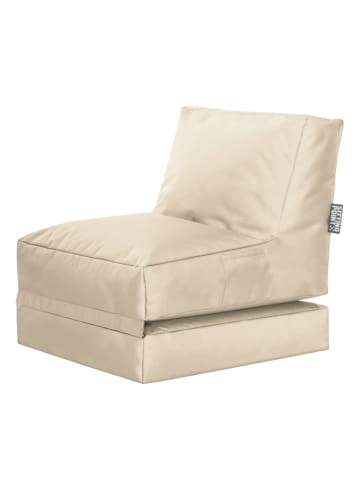 Sitting Point Outdoor-Sitzsack ''Twist Scuba'' in Beige - (B)70 x (H)80 x (T)90 cm