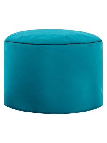Sitting Point Outdoor-Hocker ''DotCom Scuba'' in Petrol - (H)30 x Ø 50 cm