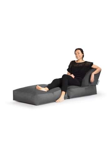 Sitting Point Outdoor-Sitzsack ''Twist Outside'' in Anthrazit - (B)70 x (H)80 x (T)90 cm