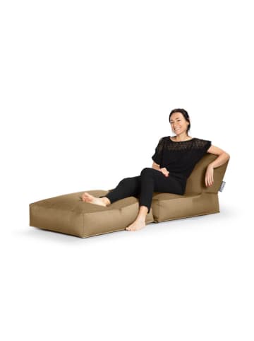 Sitting Point Outdoor-Sitzsack ''Twist Outside'' in Braun - (B)70 x (H)80 x (T)90 cm