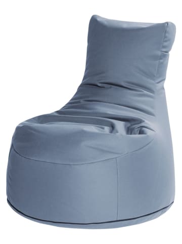Sitting Point Outdoor-Sitzsack ''Swing Outside'' in Blau - (B)65 x (H)90 x (T)95 cm