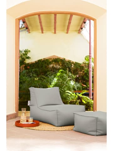 Sitting Point Outdoor-Sitzsack ''Rock Korfu'' in Grau - (B)65 x (H)65 x (T)100 cm