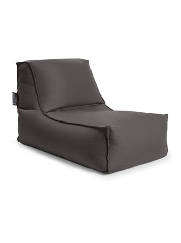 Sitting Point Outdoor-Sitzsack ''Rock Korfu'' in Anthrazit - (B)65 x (H)65 x (T)100 cm