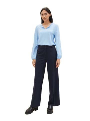 Tom Tailor Bluse in Hellblau