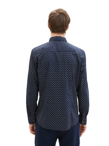 Tom Tailor Koszula - Slim fit - w kolorze granatowym