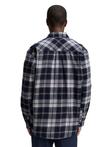 Tom Tailor Hemd - Relaxed fit - in Dunkelblau
