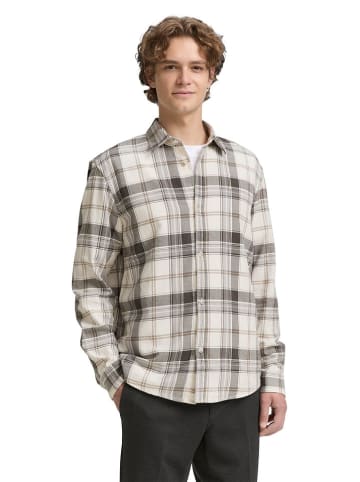Tom Tailor Koszula - Relaxed fit - w kolorze kremowym