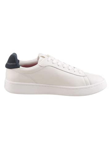 Tommy Hilfiger Skórzane sneakersy w kolorze granatowo-białym