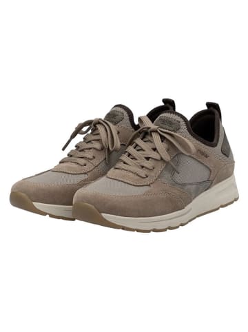 rieker Leder-Sneakers in Braun