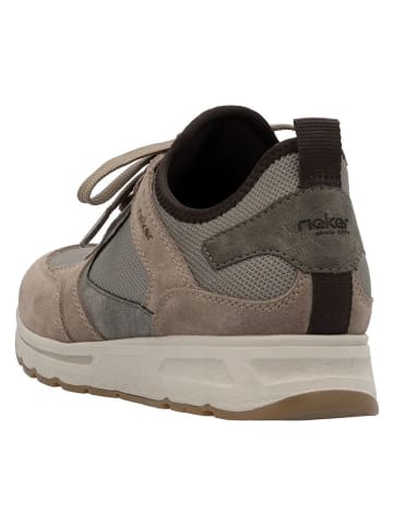 rieker Skórzane sneakersy w kolorze brązowym