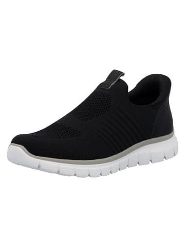 rieker Slippersy w kolorze czarnym