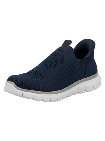 rieker Slippersy w kolorze granatowym