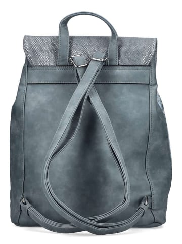 rieker Rugzak blauw - (B)29 x (H)35 x (D)12 cm