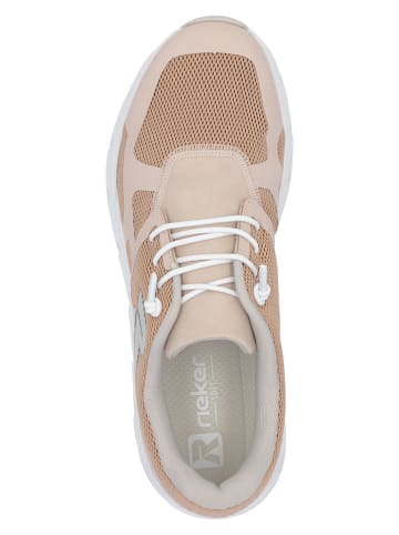 rieker Sneakersy w kolorze jasnoróżowo-jasnobrązowym