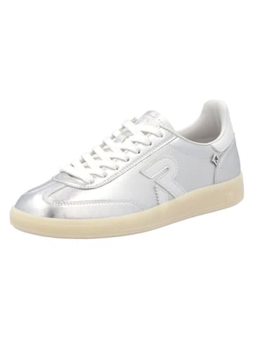 rieker Leren sneakers zilverkleurig