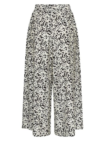MOSS COPENHAGEN Marlenebroek "Jusia" crème/zwart