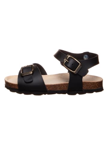 BIO PINGÜIN Sandały w kolorze czarnym